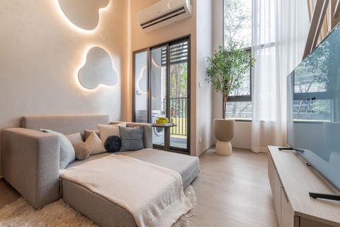 A unique opportunity to invest in a promising project in Bangkok! An ideal real estate investment with high potential for price appreciation and excellent infrastructure! Fully furnished! COBE KASET SRIPATUM - your perfect home in the heart of Bangko...