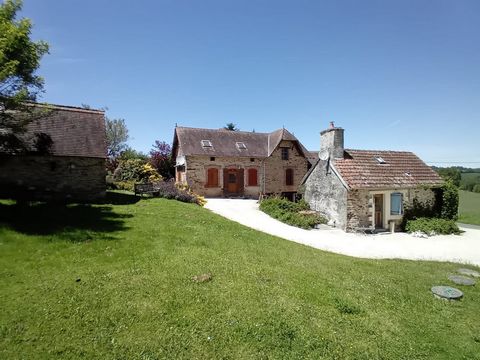 This is an opportunity to acquire 3 stunning stone buildings with gardens, a barn and land for animals. Possibility to live in one house and rent the others.\n\nThe first building is an old farmhouse with an open plan living room/kitchen and French d...