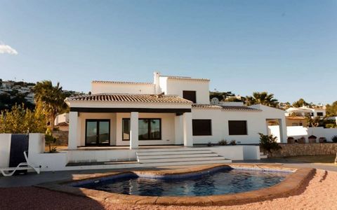 Mediterranean-style villa in Moraira, Costa Blanca This fantastic property is located at the top of a hill with open views to Cape Moraira, the sea, and the coast of Moraira. Its hilltop position allows for privacy on its terraces and around the pool...