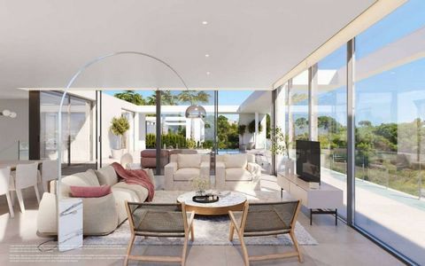 Exclusive villas in Las Colinas Golf, Costa BlancaThe design of these houses presents a contemporary style architecture, with straight and simple lines, whose life opens to the outside, providing amplitude and functionality to each of the rooms of th...