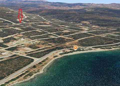 Terrain avec vue sur la mer à Akti Nireos, Eubée. Le terrain est de 620 m², inclus dans le plan de la ville, d’angle, constructible, avec vue panoramique sur la mer. Prix 30.000 euros. Ne manquez pas cette occasion unique !  Contactez-nous dès aujour...