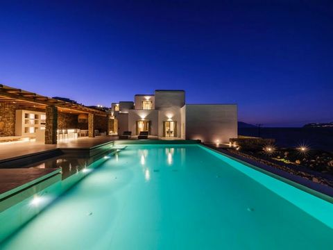 Discover the ultimate in Cycladic luxury and elegance with this exceptional 400 m² villa, nestled in the prestigious Kanalia district, just a few minutes from the paradisiacal beaches of Ornos and the lively center of Mykonos Town. An exclusive haven...