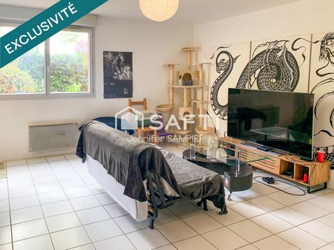 Appartement T2 de 44m2 avec terrasse parkings loué