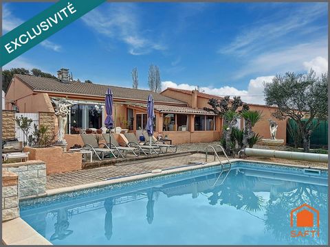 Villa 160m² sur 1200m² de terrain avec de beaux volumes et une dépendance !