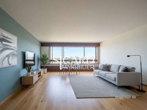 Beaugrenelle – studio vue Invalides, étage élevé.