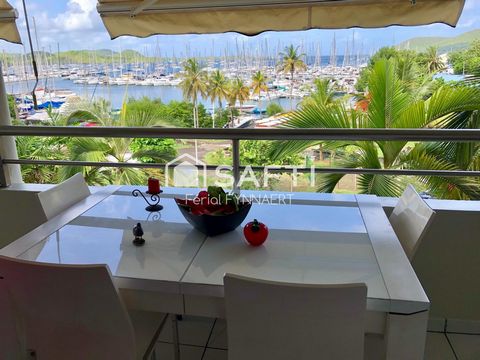 Joli T3 avec superbe vue sur la Marina du Marin