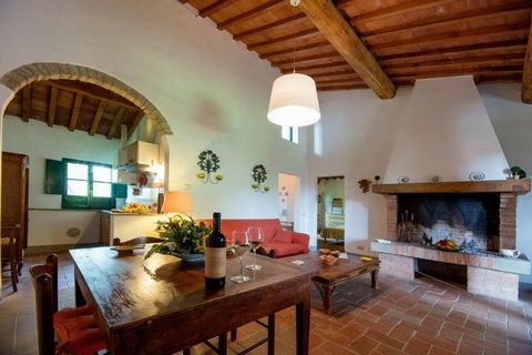 This farmhouse has 4 bedrooms and can accommodate 8 people. Perfect for a group or family getaway, this farmhouse has a swimming pool, private garden with garden furniture. About Belvilla When you stay in a Belvilla home, you can rest assured of a un...