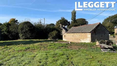 A09325 - A fantastic opportunity to acquire 1752m2 of constructable land in a beautiful setting. The land is flat and enclosed by trees and hedges. Planning permission is in place to renovate and extend the existing building. Close to local commoditi...