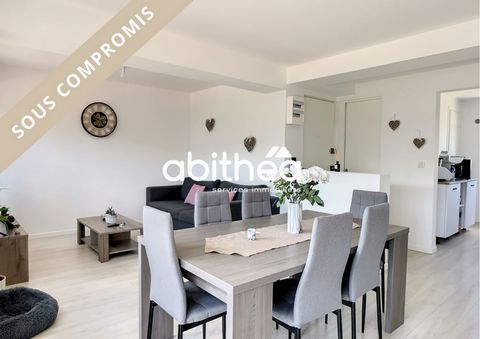 TO BE SEIZED! EXCLUSIVELY AT ABITHEA! APT T3 + BALCONY + CELLAR Pleasantly located in the city center of Libercourt, come and discover this pretty apartment of 56 m2 very bright where you will only have to put the furniture! It is located in a very w...