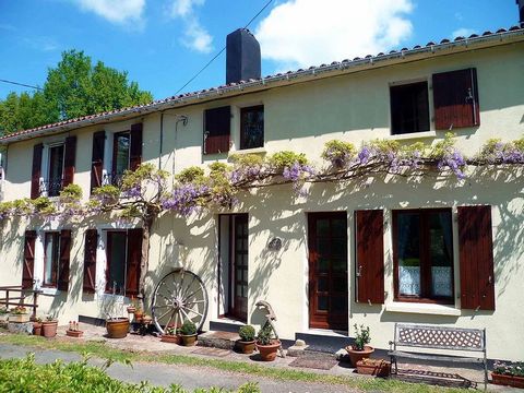 A very lovely home and business, ideally situated close to the bustling towns of L'Absie, Moncoutant , Secondigny and Coulonges sur L'Autizer, Deux Sevres. Set in a peaceful and quiet valley hamlet, it offers the best of both worlds, with fields to o...