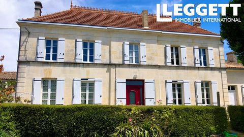 A15187 - Charming south facing Maison de Maitre of 115m2 to renovate with a convertible attic of 30m2. Numerous adjoining outbuildings of 250m2 and a pretty garden, a well and an orchard. A plot of land of over an acre with the possibility for a swim...