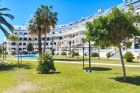 White Coast Estates are happy to have this 3 bed 2 bath Duplex Penthouse which is located on the beachfront of Denia with its fine sand and transparent waters.On the main floor we find a living-dining room with access to the main 25m2 terrace with vi...