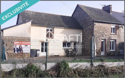 Located in the charming town of Montreuil -sur - Ille (35440), linking Rennes to St Malo by train (TER), this house is located at the entrance to the village, in a hamlet close to the schools and services of the town. This property stands on a vast p...