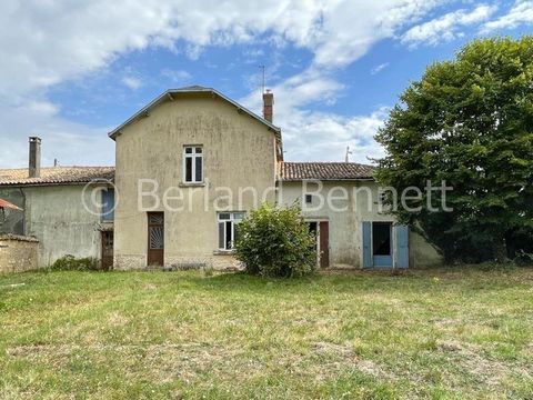 Situated in a hamlet just a few minutes from the market town of Sauze Vaussais and a range of commerce. This property offers 106m2 of living space with potential to create up to 180m2 and benefits from PVC double glazing through the majority of the r...