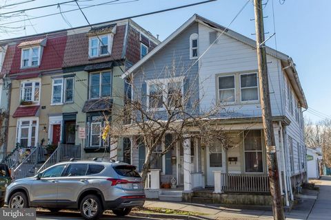 Welcome to Lambertville! This charming 2-bedroom, 1-bathroom semi-detached home is perfect for first-time homebuyers, contractors, and renovation seekers looking for a fantastic opportunity to own a piece of Lambertville's rich history. With its hard...