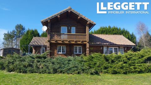 A27336JES87 - Edge of village location for this wooden house with 2/3 bedrooms and a sauna Information about risks to which this property is exposed is available on the Géorisques website : https:// ...