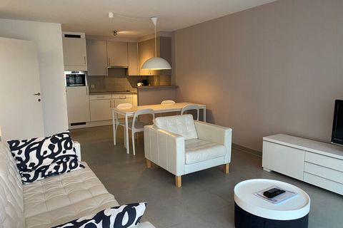 Apartment on the sunny side with 1 bedroom and sleeping area. New mattress in bedroom May 2023. Parking included within walking distance. Located amidst the bustling streets of Nieuwpoort's captivating coastal town, this exceptional apartment epitomi...