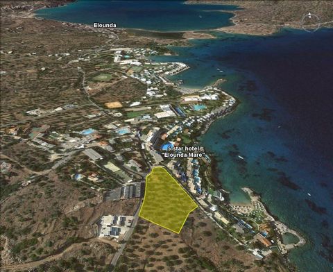 Located in Agios Nikolaos. This plot of building land is located right next to the luxury hotel 