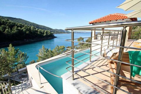 In the beautiful bay on the Northern part of Korcula overlooking the island of Hvar  in the first row by the sea – this is where this gorgeous 5***** star villa with yachting mooring. Villa has private access to the sea and amazing sea views. This is...