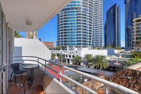 Ocean Views - Fully Furnished 1 bedroom Apartment Owner will accept unconditional offers prior to Auction. Ocean Pacifique boasts a highly sought after central location in the heart of Surfers Paradise. Enjoy the ocean breezes and views from your gen...