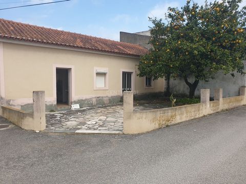 In the town of Cabanas do Chão, Abrigada, municipality of Alenquer, just a few minutes from the motorway to Lisbon, we find this house that can be purchased together with an 84 m2 warehouse on a plot of 125,400 m2, a single-story house in need of som...