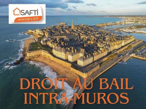 Droit au bail à saisir à St Malo Intra-Muros