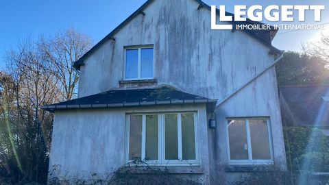 A27197MCW22 - A fantastic opportunity to create your own haven in the peace and tranquility of the Central Brittany countryside. Treat this sizeable property as a blank canvas to be transformed into the perfect home, whether permanent or for holidays...