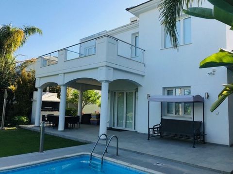 Located in Limassol. WE'RE DELIGHTED TO OFFER YOU AN EXCLUSIVE RESALE VILLA IN THE TOURIST AREA OF LIMASSOL. THE  VILLA IS LOCATED IN A PRIVATE & RESIDENTIAL SEASIDE AREA, AN UPCOMING & PRESTIGIOUS AREA A FEW METERS AWAY FROM THE 5* HOTELS.THE PROJEC...