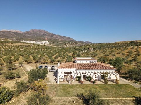 Cortijo Style Finca . Surrounded by Olive Groves . Beautiful Mountain Views . A short drive to the village . Inner Coutryard . Mediterrean Living . Gas Central Heating . 3 Bedrooms all with ensuite bathrooms Nestled amidst the breathtaking landscapes...