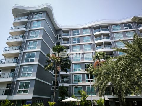 This stunning studio apartment is located in Na Jomtien, offering you the opportunity to enjoy the proximity to the beach and a luxurious lifestyle. The apartment uses high-quality surface materials and radiates modern elegance. A compact kitchen whe...