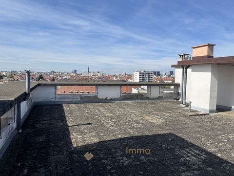 Exclusive spring novelty at Ethiqu'Immo!     We are fortunate to present you with a truly exceptional apartment in Strasbourg Neudorf!   The uniqueness of this superb apartment lies in its exteriors: in addition to two spacious balconies, you will en...