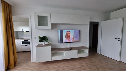 Discover this inviting 1-bedroom apartment, perfect for singles or couples. With a living space of 34 square meters, the apartment offers a fully equipped, modern environment that leaves nothing to be desired.