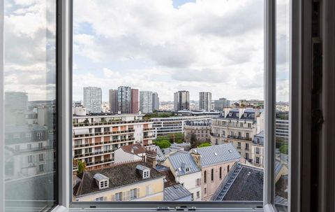 MOBILITY LEASE ONLY: To rent this flat, you must be coming to Paris for work, on a business trip or as a student. This lease is not suitable for tourist stays. The furnished 2 bedroom apartment in Paris 16th district is on the 7th and last floor with...