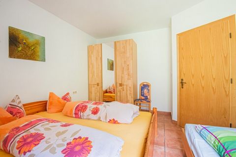 Dit fijne appartement in het Oostenrijkse Mayrhofen is voorzien van een terras en een aantrekkelijk gemeubileerde tuin. Met 2 slaapkamers en plaats voor 6 personen is het ideaal voor gezinnen. Mayrhofen ligt 69 km ten oosten van Innsbruck. Het huis l...