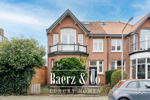 In a quiet and sought-after street near the centre of Hilversum, this charming semi-detached town house from 1910 with ample parking space is now for sale. The location offers the best of both worlds: close to the city, yet with the peace and freedom...