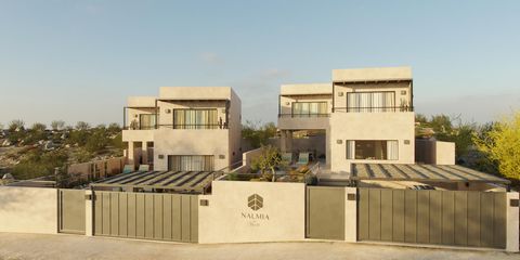 Nalmia is comprised of two contemporary elegant villas in central Los Barriles. Buy one villa or buy two with friends and family or as an investment opportunity. Rental return estimated at 8% based on 26 weeks occupancy. Each villa is 1 650 sq ft wit...