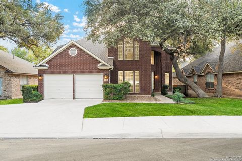 Located in a tranquil neighborhood with mature trees and controlled access, this home offers an unbeatable location and convenience-direct access to UTSA, Valero, plus quick routes to Hwy I-10, 1604, The Shops at La Cantera, RIM, and the Medical Cent...