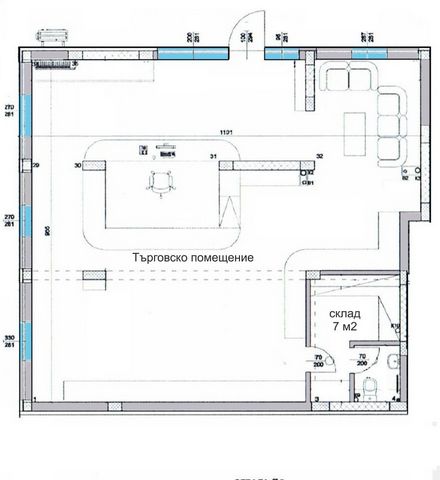 Offerta 66248: Offriamo alla vostra attenzione l'opportunità di acquistare un locale con lo status di un negozio, SITUATO SU UN VIALE TRAFFICATO DELLA CITTÀ con un'ampia vetrina frontale, con un bonus Parcheggio - composto da 3 posti auto di fronte a...