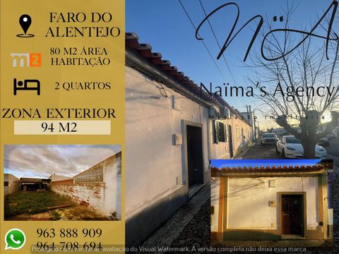 NIEUW IN FARO DO ALENTEJO ✅ 60.000€ Geweldige kans voor verbouwing in Faro do Alentejo! We presenteren deze woning met veel potentieel, gelegen in het rustige en charmante Faro do Alentejo. Bestaande uit 2 slaapkamers, 1 badkamer, een gezellige woonk...