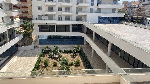 One bedroom apartment for sale. It consists of one bedroom one bathroom kitchen area living room and a balcony with partial sea view and garden view. The building is located in a quiet residential neighbourhood at the northern coastline of Saranda. I...