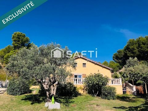 Ensuès Côte Bleue secteur calme et champêtre : jolie maison T4 entre mer et village