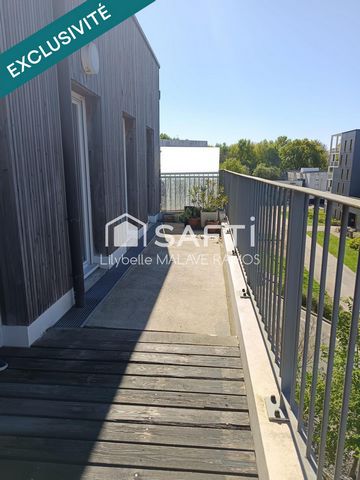 Appartement T3 lumineux avec balcon et parking