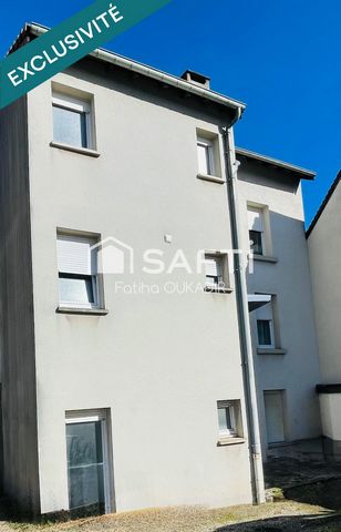 Plateau au RDC avec terrasse - 3 parking, à réaménager – 77 m² – Rombas (57120)