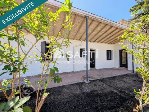 Maison de ville en pierre à rénover intégralement avec jardinet