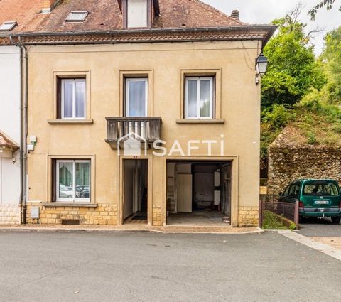 Jolie Maison de ville de 120 m², terrain de 160 m², avec garage et cave.