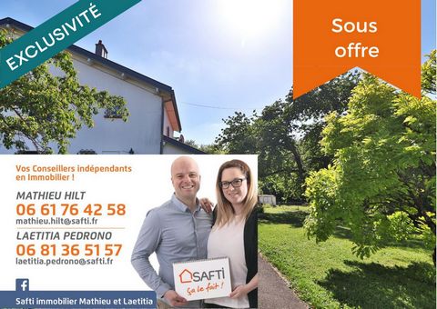 Maison au calme avec beau jardin de 1359 m²