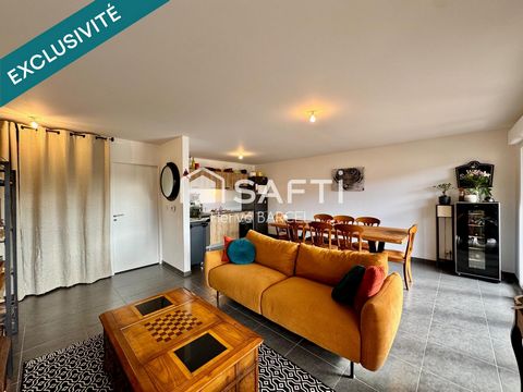 Appartement lumineux avec terrasse grand garage fermé