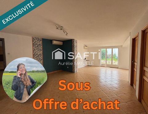 Maison de village, 4 chambres, cour et jardin