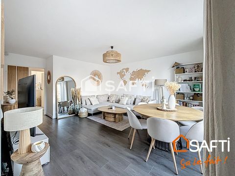 Appartement chaleureux de 54m² avec balcon