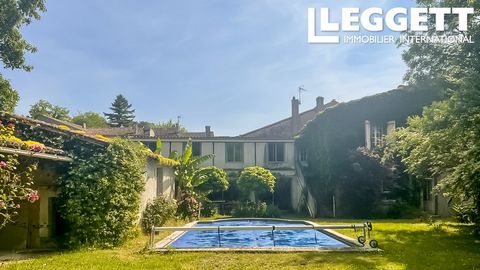 A21613CRT16 - A character 6 bedroom, 2 bathroom house along with swimming pool and large garden. This property has great potential and offers numerous possibilities. Set in a picturesque rural commune with local amenities within a walking distance. C...